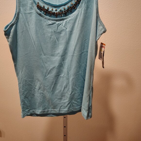 Project Women's Tank Top Size M Medium NWT Cotton Polyester - Picture 4 of 11